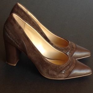 ❤️ C. Wonder - 'Beatrice' Umber Brown Suede Pumps